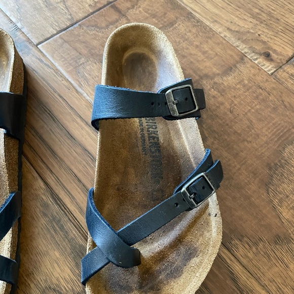 Birkenstock Mayari sandals, size 38, oiled leather - blue - Picture 3 of 9